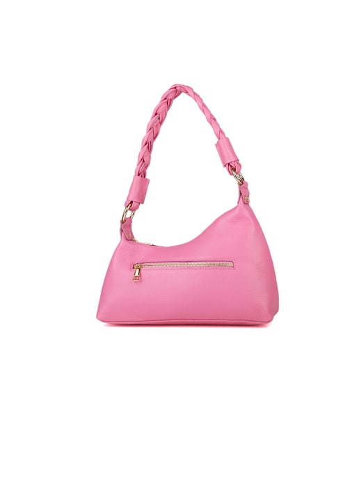 Giulia Monti Schultertasche Rosa - Image 3