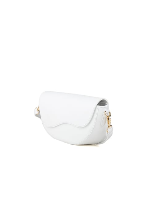 Giulia Monti Schultertasche - Weiß - Image 2