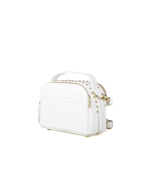 Giulia Monti Schultertasche Weiß - Image 2