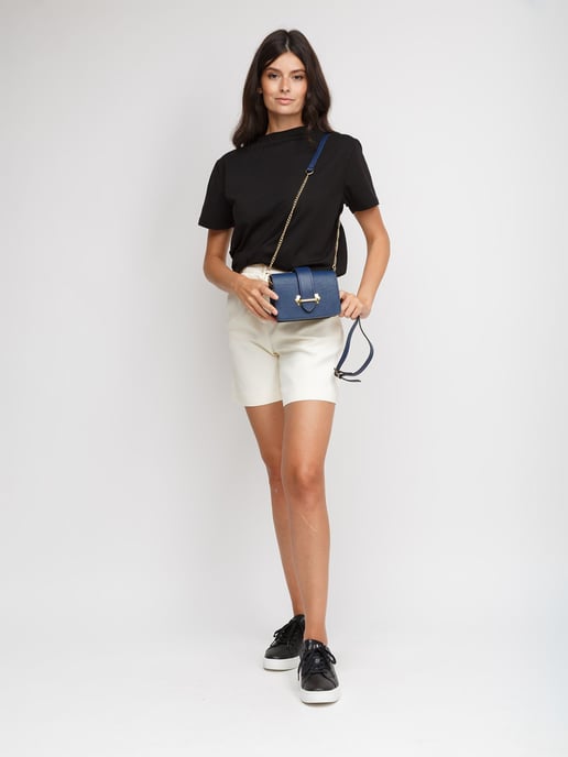 Giulia Monti Schultertasche/Tašche in Navy - Image 5