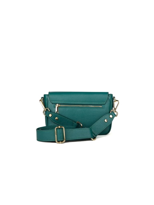 Giulia Monti Schultertasche Dunkel Teal - Image 3