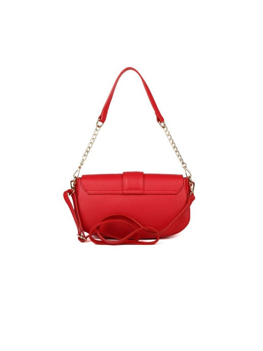 Giulia Monti Schultertasche Klassisches Rot - Image 3