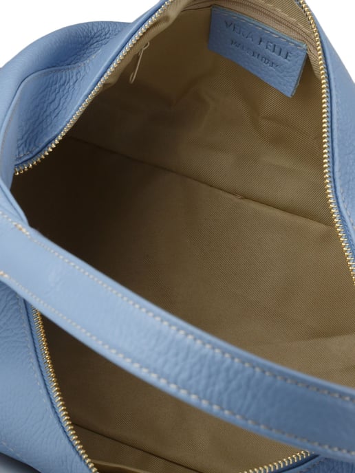 Giulia Monti Schultertasche Himmelblau - Image 4