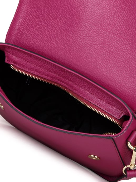 Giulia Monti Schultertasche Dunkelfuchsia - Image 4