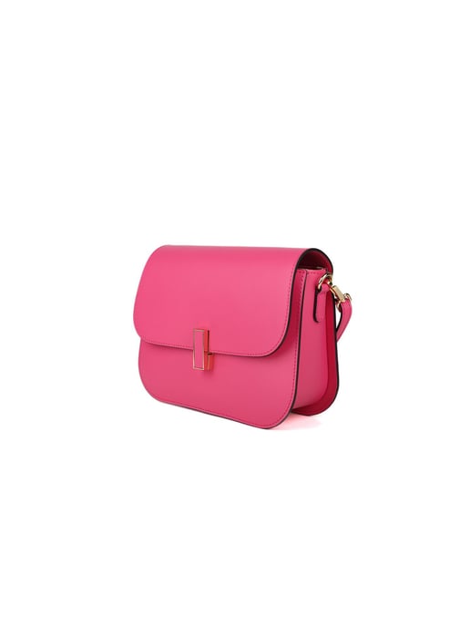 Giulia Monti Schultertasche in Knallpink - Image 2