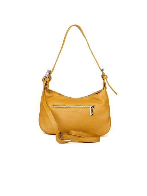 Giulia Monti Schultertasche Senfgelb - Image 3