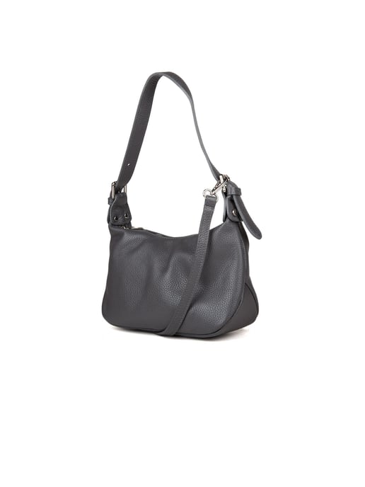 Giulia Monti Schultertasche Dunkelgrau - Image 2