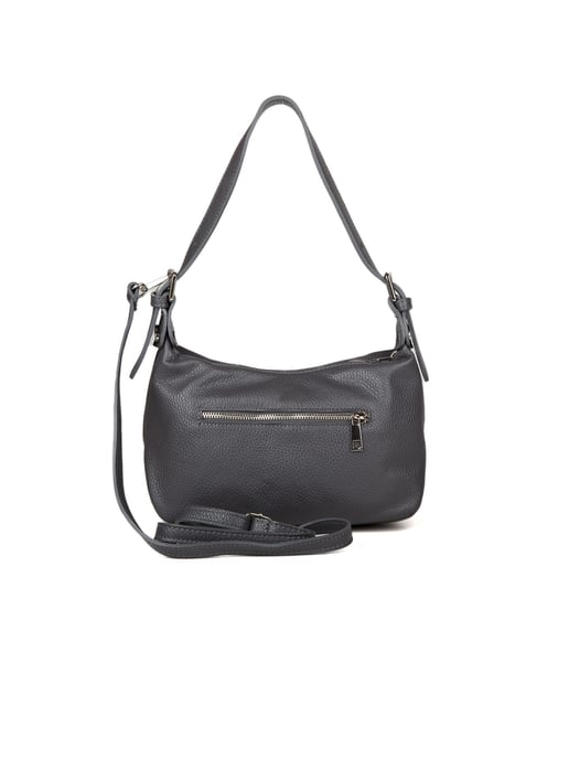 Giulia Monti Schultertasche Dunkelgrau - Image 3