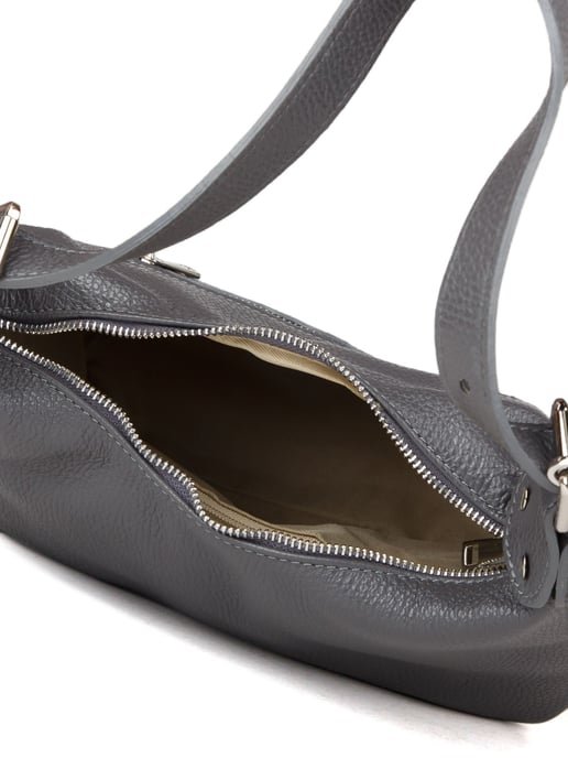 Giulia Monti Schultertasche Dunkelgrau - Image 4