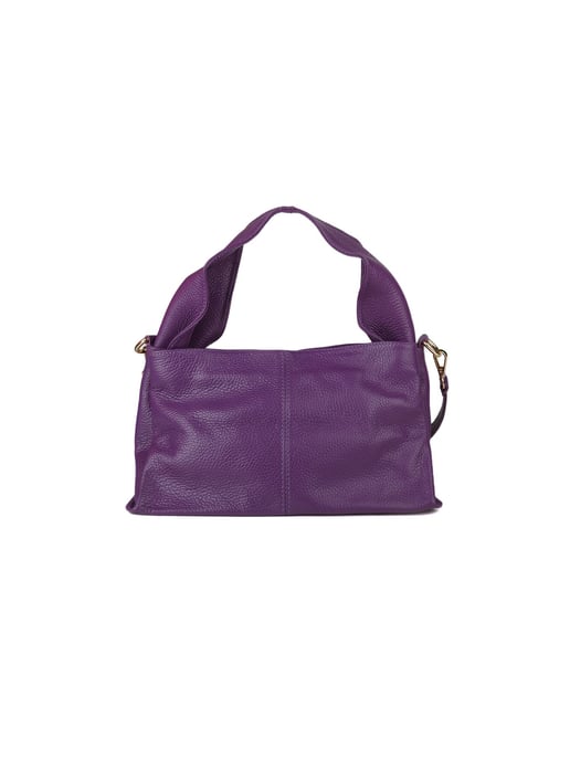 Giulia Monti Schultertasche Violett - Image 1