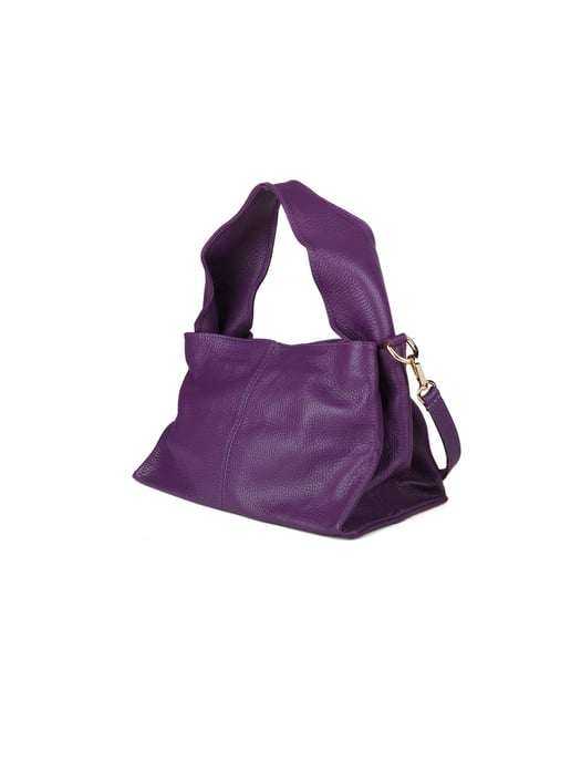 Giulia Monti Schultertasche Violett - Image 2