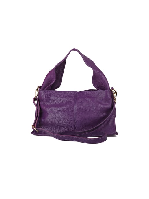 Giulia Monti Schultertasche Violett - Image 3