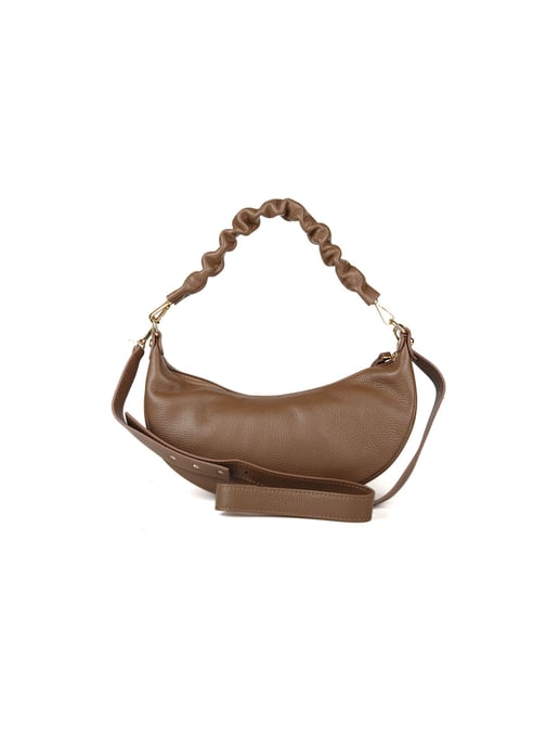 Giulia Monti Schultertasche Taupe - Image 3
