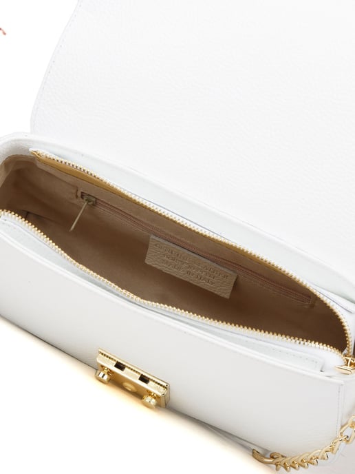 Giulia Monti Schultertasche Weiß - Image 4
