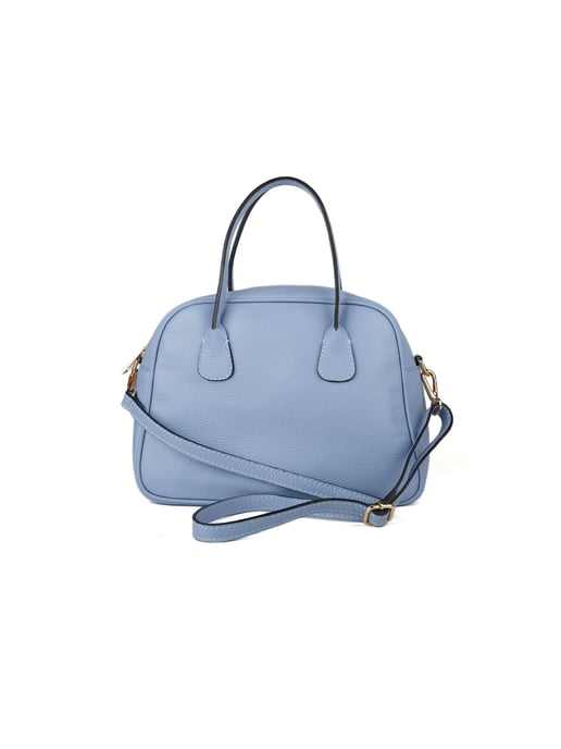 Giulia Monti Schultertasche Himmelblau - Image 3