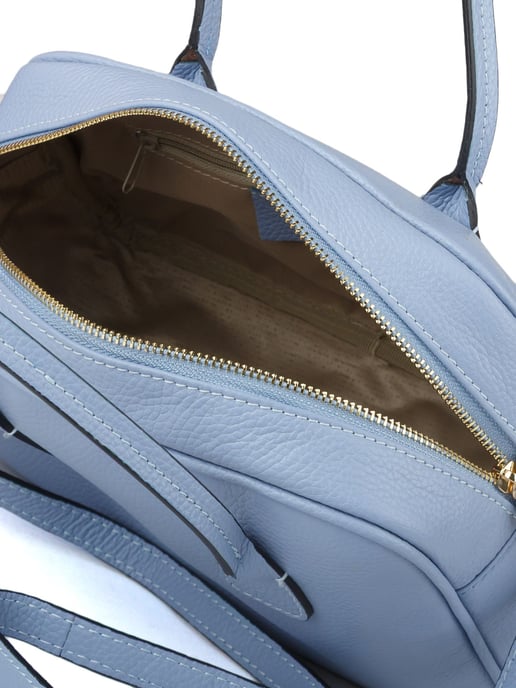 Giulia Monti Schultertasche Himmelblau - Image 4