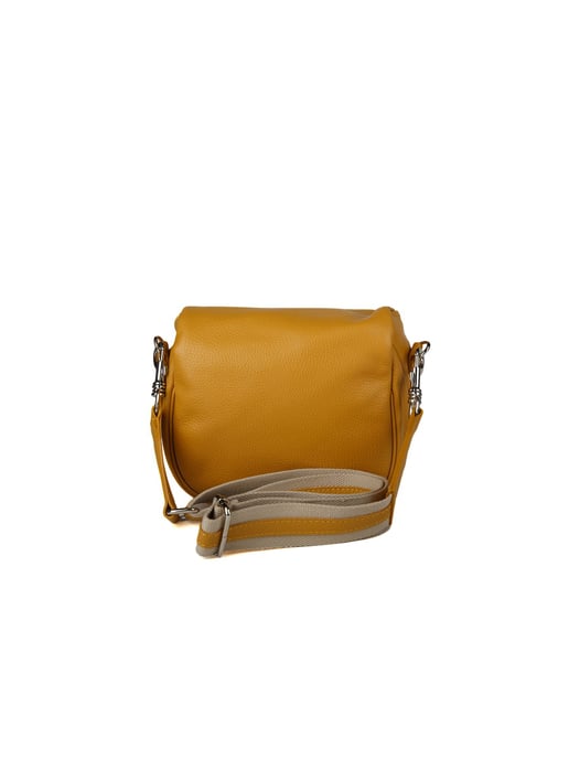 Giulia Monti Schultertasche Senfgelb - Image 3