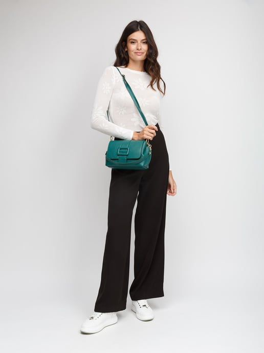 Giulia Monti Schultertasche Dunkelblau - Image 5