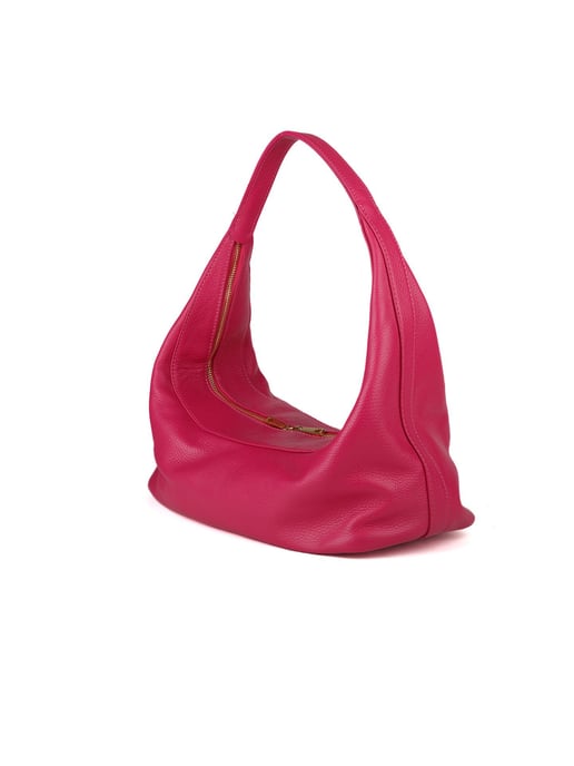 Giulia Monti Schultertasche Fuchsienrot - Image 2