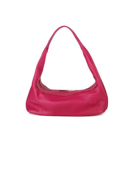 Giulia Monti Schultertasche Fuchsienrot - Image 3