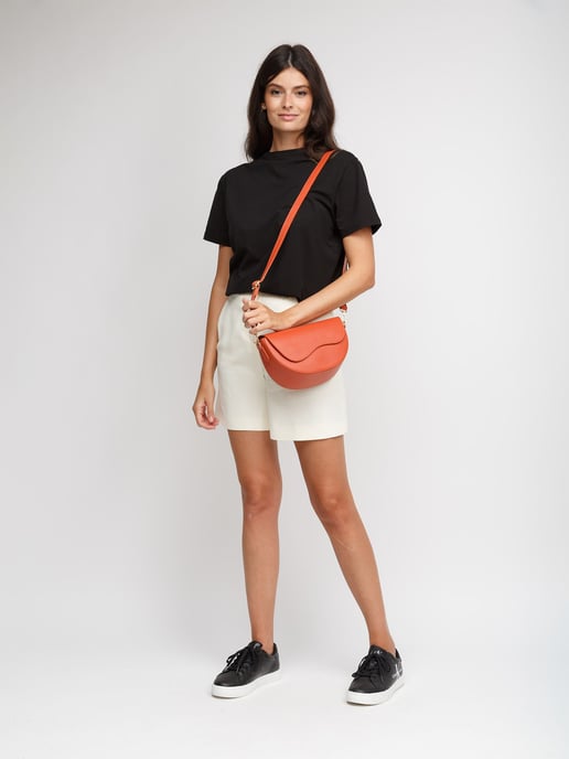 Giulia Monti Umhängetasche Terrakotta - Image 5
