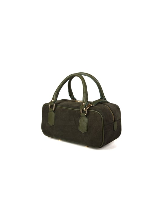 Giulia Monti Schultertasche Dunkelgrün - Image 2