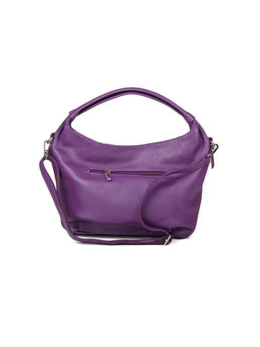 Giulia Monti Schultertasche Violett - Image 3