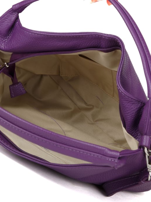 Giulia Monti Schultertasche Violett - Image 4