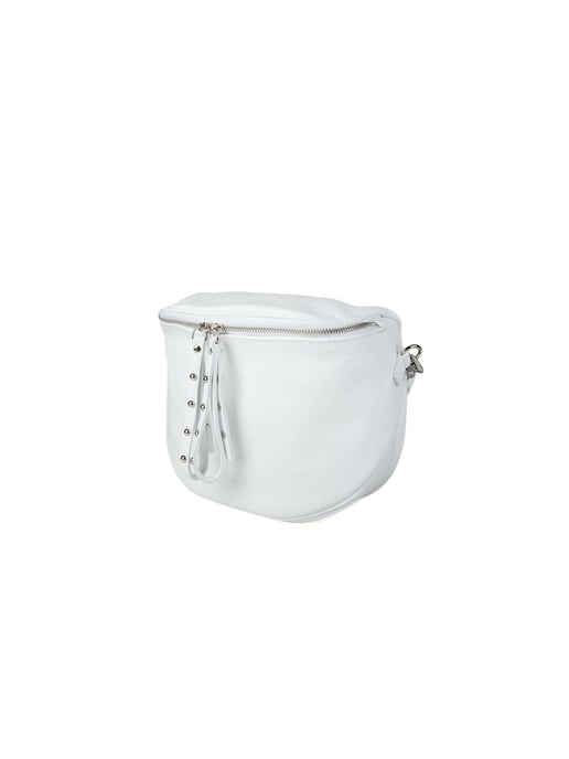 Giulia Monti Schultertasche Weiß - Image 2