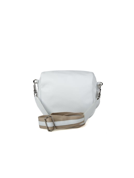 Giulia Monti Schultertasche Weiß - Image 3
