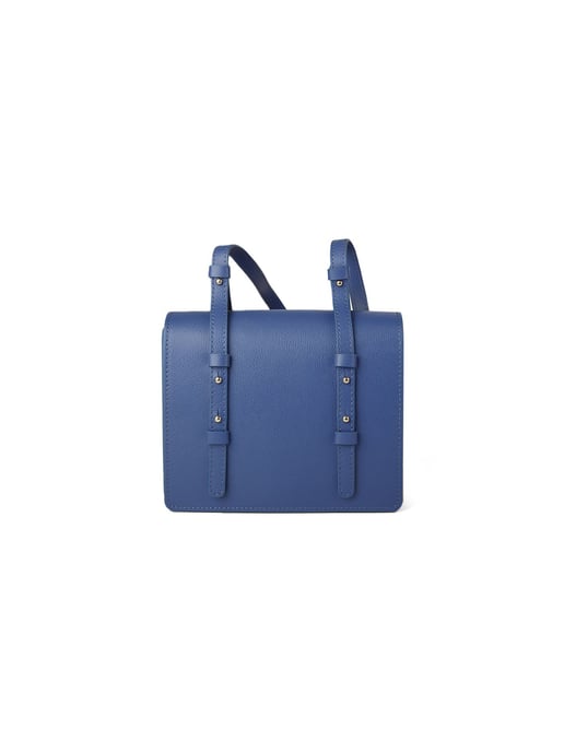 Giulia Monti Schultertasche Kobaltblau - Image 1