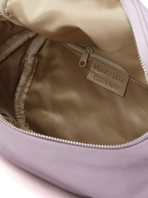 Giulia Monti Schultertasche Flieder - Image 4