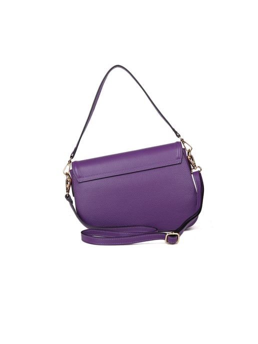 Giulia Monti Schultertasche Violett - Image 3
