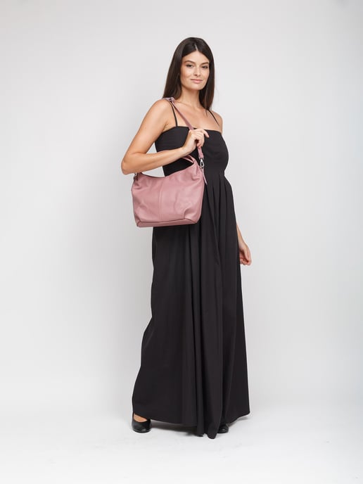 Giulia Monti Schultertasche Rosé Antik - Image 5