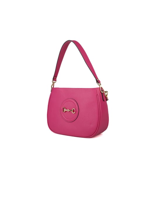 Giulia Monti Schultertasche Fuchsia - Image 2