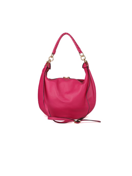 Giulia Monti Schultertasche Fuchsia - Image 3