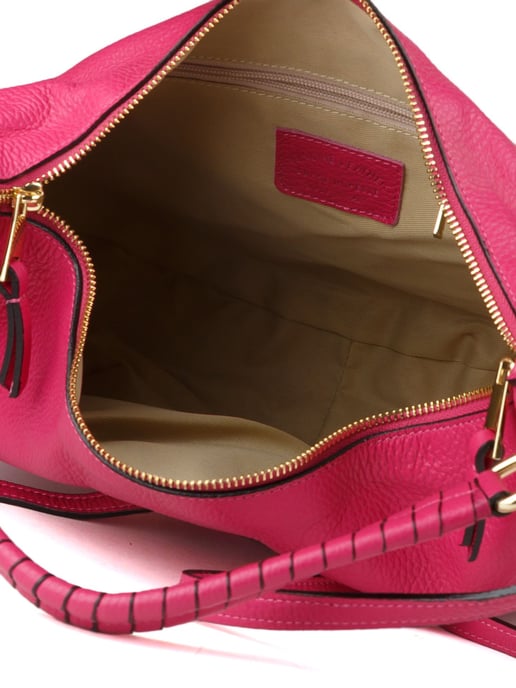 Giulia Monti Schultertasche Fuchsia - Image 4