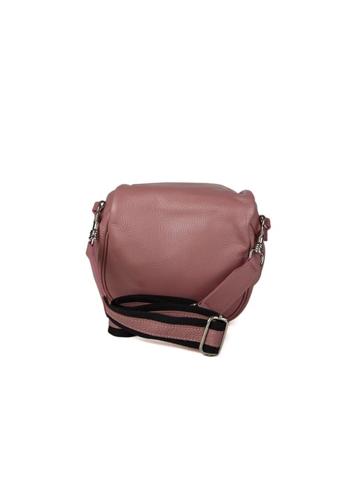 Giulia Monti Schultertasche Blasses Pflaumenlila oder Korallpink - Image 3