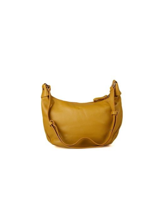 Giulia Monti Schultertasche Senfgelb - Image 3