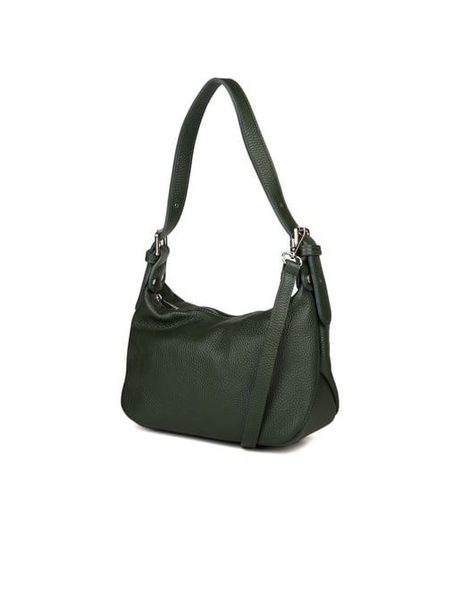 Giulia Monti Schultertasche Dunkelgrün - Image 2
