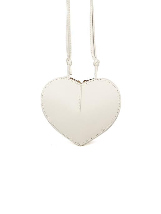Giulia Monti Schultertasche Milchweiß - Image 1