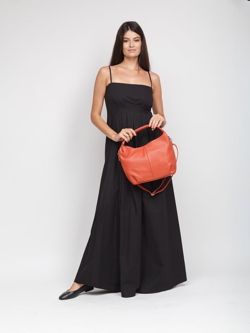 Giulia Monti Schultertasche Terrakotta - Image 5