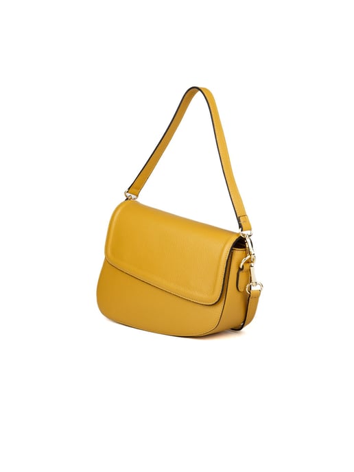 Giulia Monti Schultertasche Senf - Image 2
