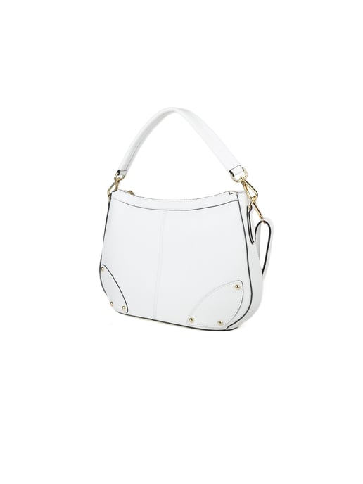 Giulia Monti Schultertasche Weiß - Image 2