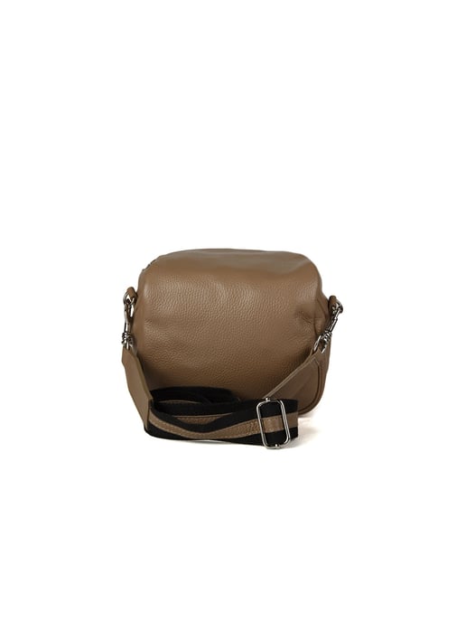 Giulia Monti Schultertasche Taupe - Image 3