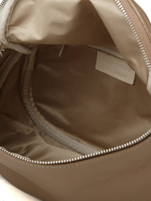 Giulia Monti Schultertasche Taupe - Image 4