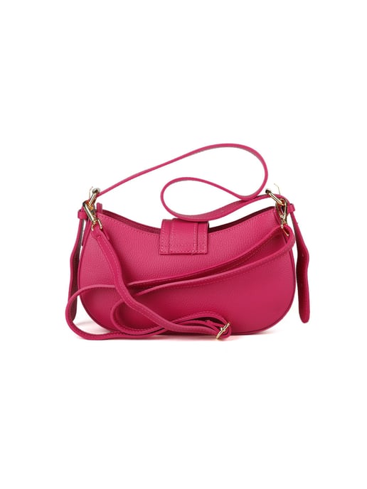 Giulia Monti Schultertasche Fuchsia - Image 3