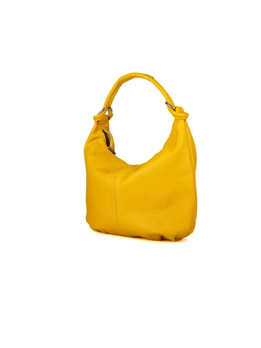 Giulia Monti Schultertasche Safran Gelb - Image 2