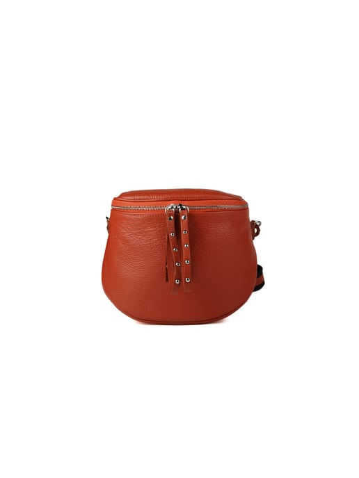 Giulia Monti Schultertasche Salamander Orange - Image 1