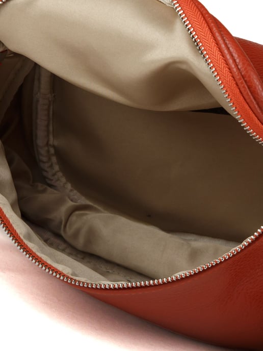 Giulia Monti Schultertasche Salamander Orange - Image 4